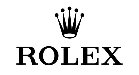 tagline rolex|rolex logo black and white.